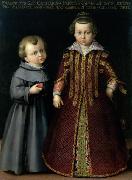 Cristofano Allori Portrait of Francesco and Caterina Medici china oil painting artist